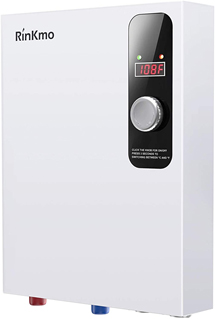 Rinkmo Electric Tankless Water Heater 18KW 240V Instant Hot On-Demand Residential Electric Water Heater